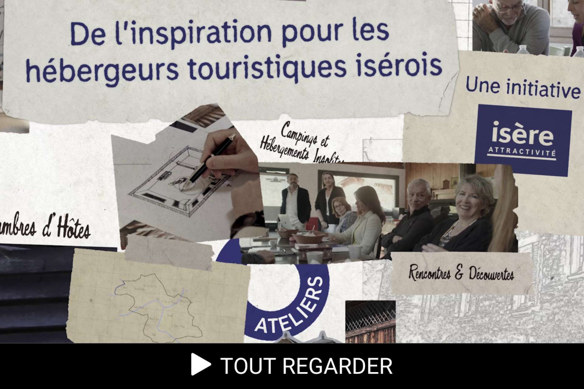 playlist de vidéo des ateliers de homestaging en Isère
