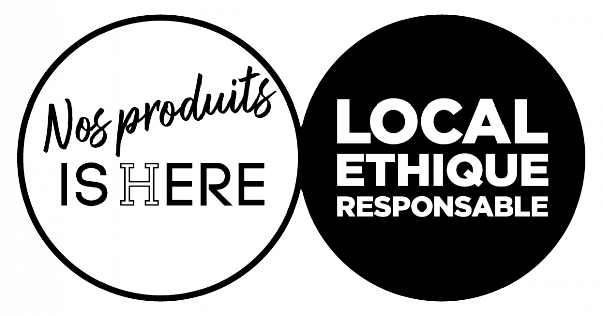 logo produits locaux is here en isère
