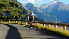 Alpe d&#039;Huez, la montée discrète