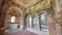 Chapelle haute de Saint-Chef et ses fresques romanes