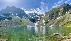 Pont de la Betta - Le lac de Crop