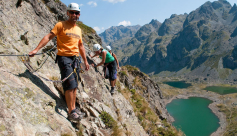 Via ferrata des Lacs Robert