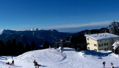 Parcours de montée en ski de randonnée : La Scia au départ de Raidlight / Vertical