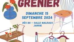 Vide-grenier du Comité des Fêtes de Jarrie