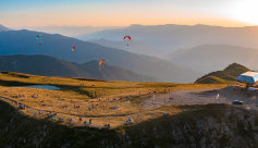 Aires de décollage parapente du Collet