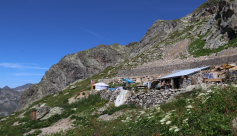 Refuge de la Fare au départ de la station d&#039;Oz