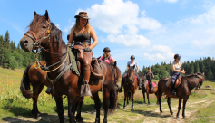 Balades à cheval à Corrençon