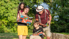 Parcours d&#039;orientation ludique enfant