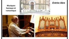 Viste libre et récital d&#039;orgue au temple protestant de Grenoble
