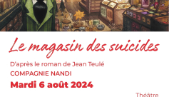 Concert &quot; Le magasin des suicides&quot; Cie Nandi