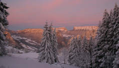 Le Col de la Ruchère - Itinéraire hiver