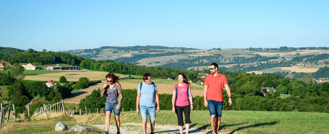 Randonne entre vallons et campagne Valencogne