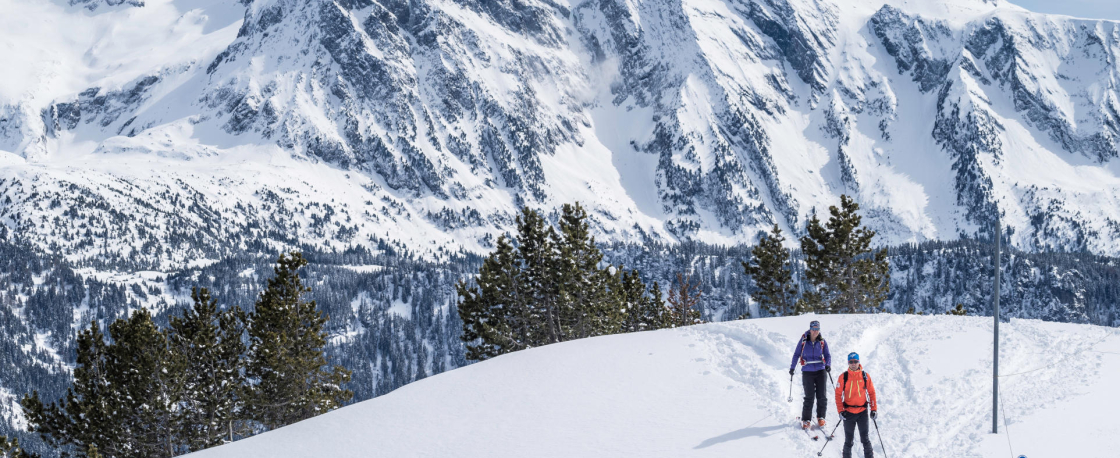 ski de randonnée itinéraires balisés en station dans les alpes en isère jocelyn chavy