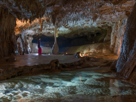 La grotte de Gournier dans le Vercors