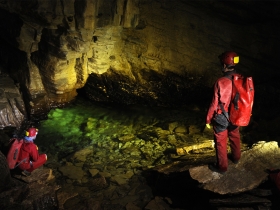 La grotte de Saint Aupre en Chartreuse