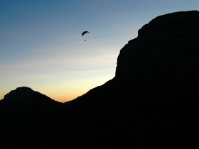 Crpuscule parapente