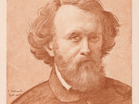 Portrait de Franois Auguste Ravier par Louis Janmot