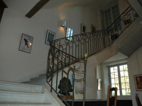 Grand escalier - Maison Ravier - Morestel - Balcons du Dauphin