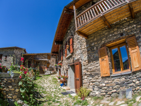 Maisons typiques de Besse-en-Oisans