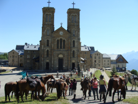 Halte au Sanctuaire de Notre Dame de la Salette