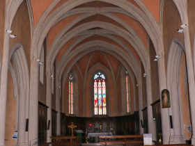 glise Saint-Symphorien de Morestel, cit des peintres - Balcons du Dauphin -  moins d'une heure de Lyon - Nord-Isre