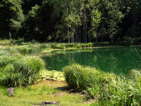 Le lac de Saint Sixte