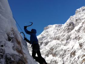 Cascade de glace