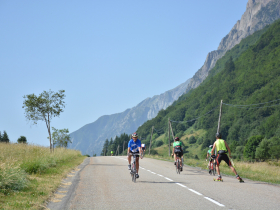 Arrive au Col d'Ornon