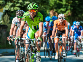 Cyclo col de montagne