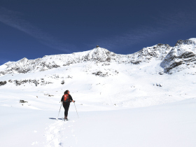 Circuit hiver du Col du Lac Blanc  faire en raquette.