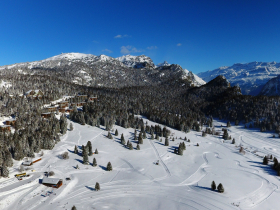 Photo du plateau de l'Arselle en hiver