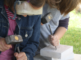 Atelier sculpture sur pierre