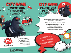 Flyer Escape game aventure perche Chamrousse