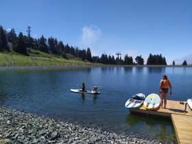 Photo de l'activit Stand Up Paddle au Lac de Roche