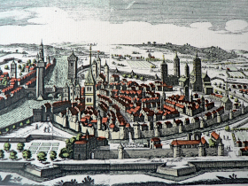 Grenoble en 1642