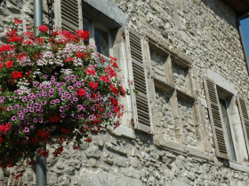 Quartier historique de Morestel, cit des peintres - Balcons du Dauphin - Nord-Isre -  moins d'une heure de Lyon