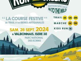 Affiche Run and Cheers 2024