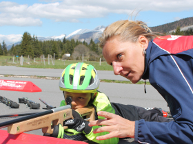 initiation biathlon enfants esf correncon