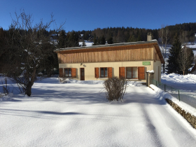 Maison en hiver