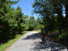 la route de Saint Claude vers Le Verts