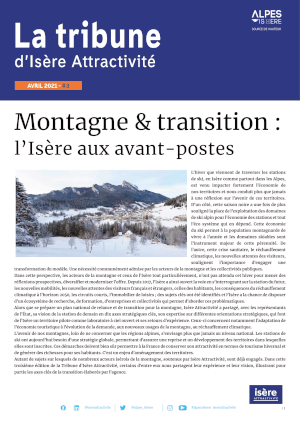 Tribune d'Isère Attractivité 3 Montagne et transition l'Isère aux avant-postes 